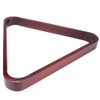 Felson Billiard Supply FELS-003.004 Mahogany Triangle and Diamond Billiard Ball