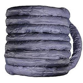 Nadair OVO Universal Padded Cover, Fits All 40 to 42 ft Central Vacuum Hose, Machine Washable, Easy to Install with Zipper, Machine Washable, Zipper, Grey, 40ft (ACCHO-COV40ZIP-GY)