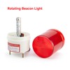 YASONG LTE-1101MJ Rotating Warning Light with 90dB Buzzer, AC110V-120V Industrial
