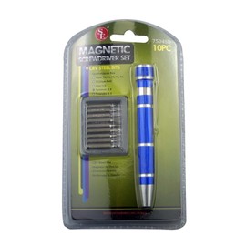 SE 10-Piece Precision Screwdriver Set - 7504SD