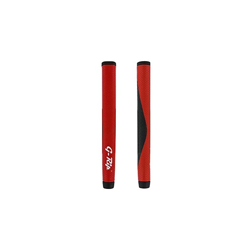 G-RIP ST-1 - Oversize Jumbo Putter Grip. Red/Black.
