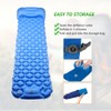 BIHEE Single Sleeping Mat Inflatable Camping Mat Sleeping Mattress Pad