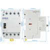 Baomain Manual Household AC Contactor 110VAC 40A 4 Pole 4NC