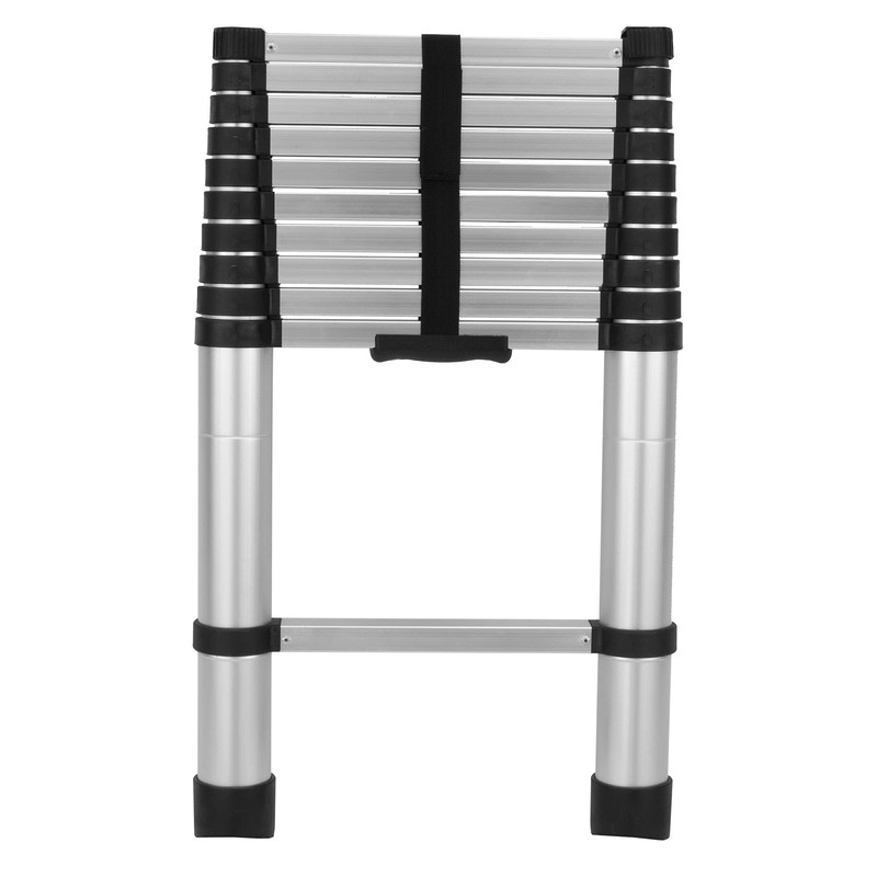 RecPro RV Aluminum Telescoping Ladder | Collapsible Extension Ladder (10.5