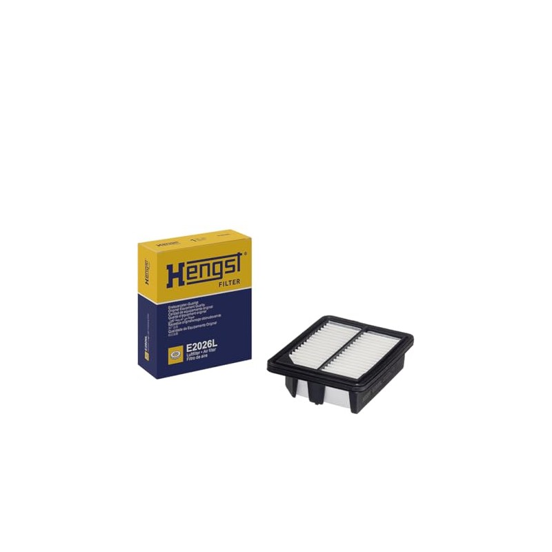 Hengst Air Filter - Insert - E2026L