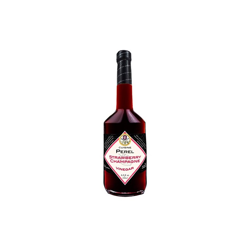 Cuisine Perel, Strawberry Champagne Vinegar, 6.5 Ounce Bottle