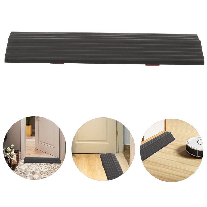 KONTONTY Portable Indoor Ramp for Sweeping Robots Compact Entry Ramp