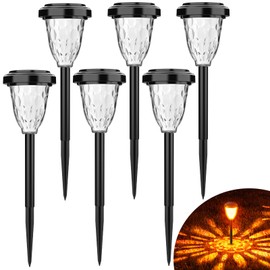 FIFlying Solar Garden Lights - Pack of 6