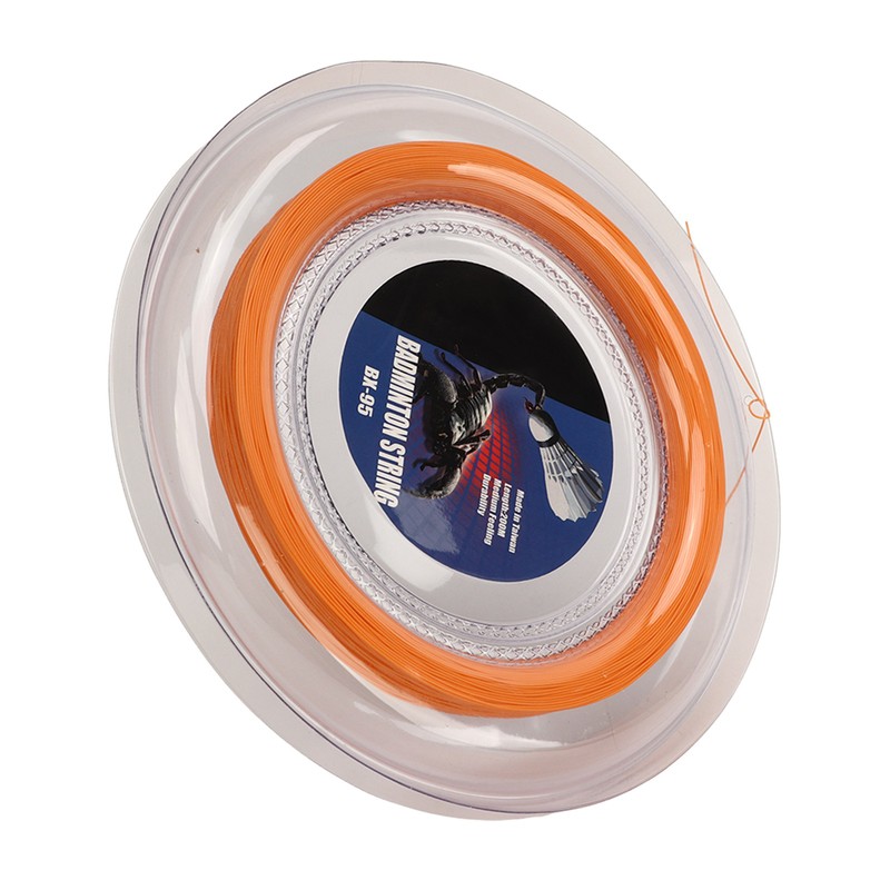 POWERTI Badminton Racquet String High Elasticity Wear Resistant Resin Fibre