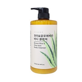 Hyssop Brown Rice & Aloe Vera Body Cleanser 720ml / 히솝 현미 & 알로에베라 바디 클렌져 720ml