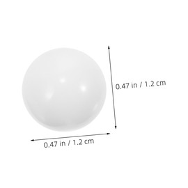 FELTECHELECTR 10pcs Round Roulette Wheel Beads Game Prop for Board Games Festive Roulette Beads Easy Installation Acrylic