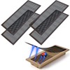 Demiwise 4Pack Magnetic Floor Vent Covers,5.5x12 inch Magnetic Mesh Vent