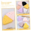 VICASKY Makeup Sponge Holder Triangular Cosmetic Sponge Storage Box Durable