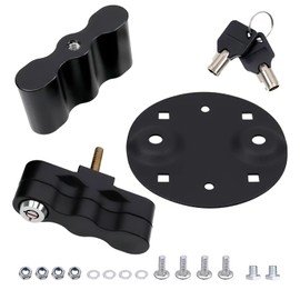 PUZZLEDEER Rotopax Pack Mount Fit for RX-PM Pack Mount Rotopax Mounting Kit with Pack & Water Pack Mount Lock Mount Lock