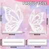 Large Size Wooden Butterfly Decor, White Large Butterfly Cutout Backdrop,