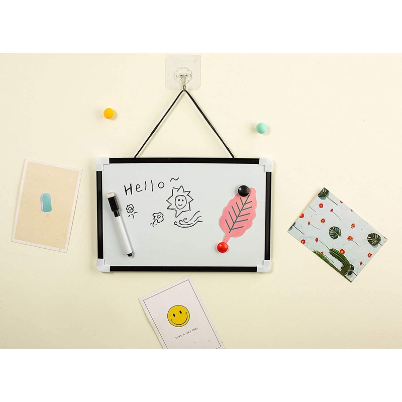A4 Dry Wipe Whiteboard and Eraser | Home Kitchen Office