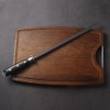 Elephas Plus 12 Inch Black Honing Rod, Sharpening Steel for