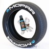 Tire Stickers Mopar with M Logo - Permanent DIY Glue