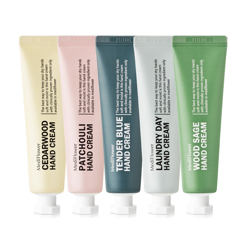 Mediflower Medi Flower Delica Hand Cream 5-piece Set + Eco