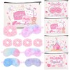 Luvsweets Sleepover Party Supplies for Girls - 12Pcs Sleepover Party