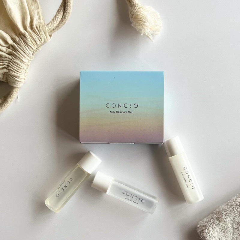 CONCIO Trial Set, No 2500 Ingredients for Sensitive Skin, Hypoallergenic