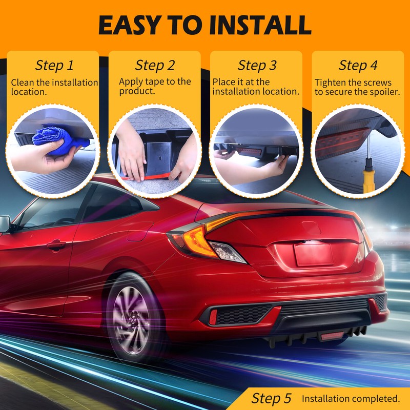 JMTBNO For Dodge Durango SRT R/T Rear Bumper Lip Diffuser