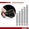 TIGERSGATE 2 Pieces Heated Grips Wire Extension Harness for 2008-2023