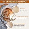Sourdough Bread Baking Supplies, Sourdough Starter Kit, 2 9 Inch