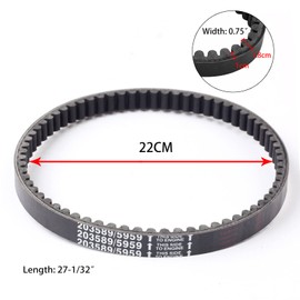 BLACKHORSE-RACING 3pcs 30 Series Go Kart Drive Belt Replaces Manco 5959 / Comet 203589