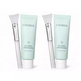 Sangse Chamjo 샤르드 멜라필 크림 마스크 팩 기미팩 뜯는 흑자팩 멜라닌 흡착케어 내돈내산 2개 Chard Melafill Cream Mask Pack for Dark Spots - Peeling Blackhead Pack for Melanin Absorption Care, 2 Units