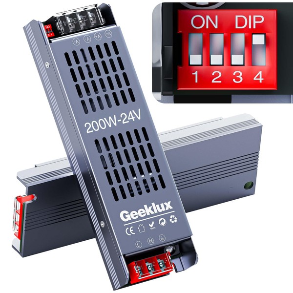 LED Power Supply Transformer 24 V Dimmable 200 W, LED