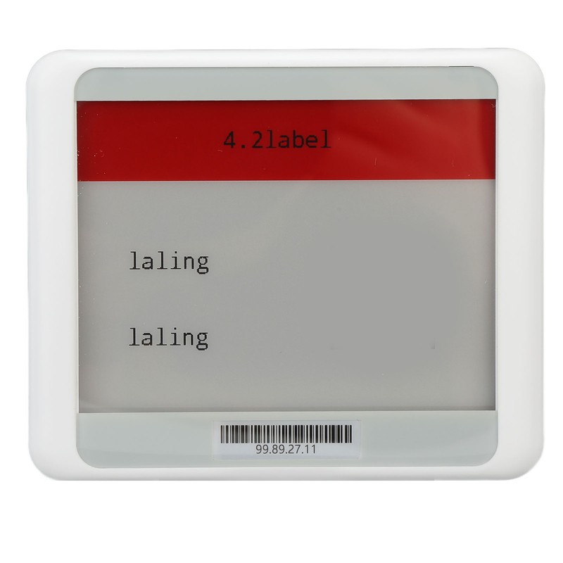 4.2in TFT Screen Electronic Shelf Label Bluetooth Connection Price Tag