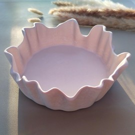 Wehous Large Irregular Bowl Silicone Mold, Unique Storage Epoxy Resin Concrete Mold, Big Candle Holder Tray Container Jewelry Holder Mold Succulent Pot Makeup Organizer Casting Mold Art Craft Ornament