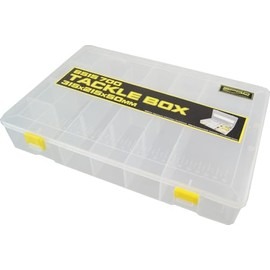 Spro Tackle Box 31.5 x 21.5 x 5 cm – Artificial Bait Box for Spinners, Blinkers & Wobblers, Bait Box for Rubber Fish, Fishing Box, Tackle Box