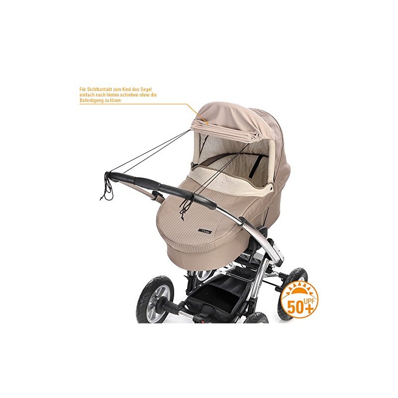 DIAGO Awning Pram Microfibre (Beige)