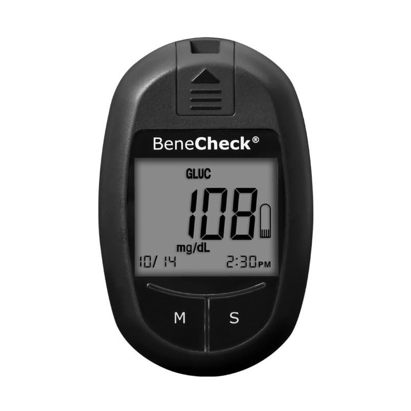 Replacement Cholesterol/Glucose/Uric Acid Strips for The Black Supreme (Benecheck) Meter