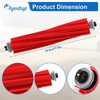 Aymthgt 4 Pack Roller Brush Replacement fit for Roborock S7,