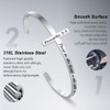 M MOOHAM Christian Gifts for Women, Religious Cross Bracelets Bible
