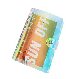 Odner Ring Binder A5 / A6 / A8 6 Rings Loose Leaf Notebook Folder Binder Notebook PVC Folder for Refillable Paper Sleeves Protection with Press Stud