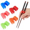 5 Pieces Reusable Chopsticks Helpers Training Chopstick Hinges Connector Easy