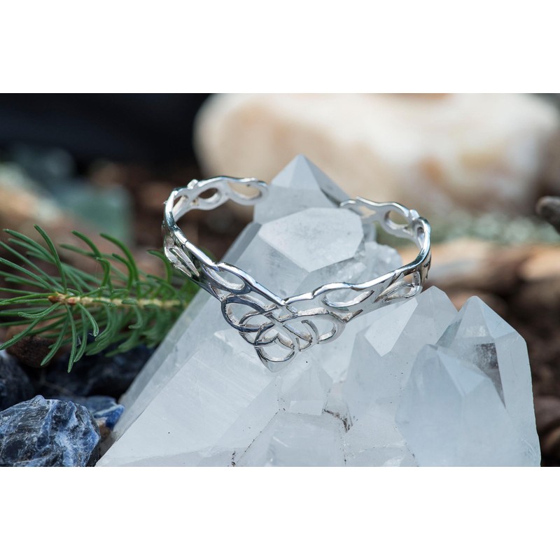 Windalf Rigani Women's Bangle Diameter 5.4 cm Bracelet Elven Mediaval