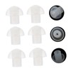 LALAFINA 10pcs Mushroom Earbud Tips for Transparent Tube Earpieces Comfortable