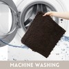 Flotstiga Bathroom Rugs Chenille, Extra Thick and Absorbent, Non-Slip, Machine