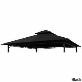 St. Kitts 9.8 Ft. W x 9.8 Ft. D Top Color: Black Antique