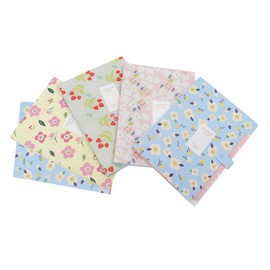 Operitacx 5pcs Plastic File Folders Multilayer Document Holder Portable File Holder for School Office Home Use