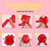 4 Pcs Giant Bows,12 Inches Big Gift Bow for appliances,Bikes,Table