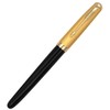 Gullor Fountain Pen with Ink Convertor, Golden Screw-on Cap, Fine