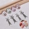 [SS62] Magnet maker on nails, 2 rabbit magnets, 2 types magnet maker - 02FRE / [에스에스62]손톱위 연출 자석메이커 토끼자석 2개입 2종 자석 메이커 - 02FRE