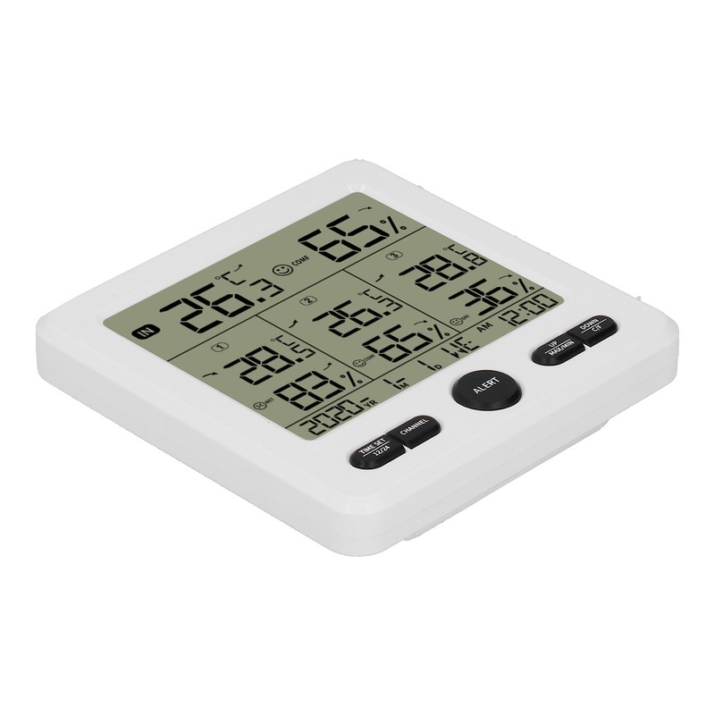 TS‑6210 3 in 1 Wireless Thermometer Hygrometer Indoor Outdoor Temperature