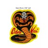 Unbranded SCREEN ACCURATE Karate Kid Cobra Kai Embr. Iron On
